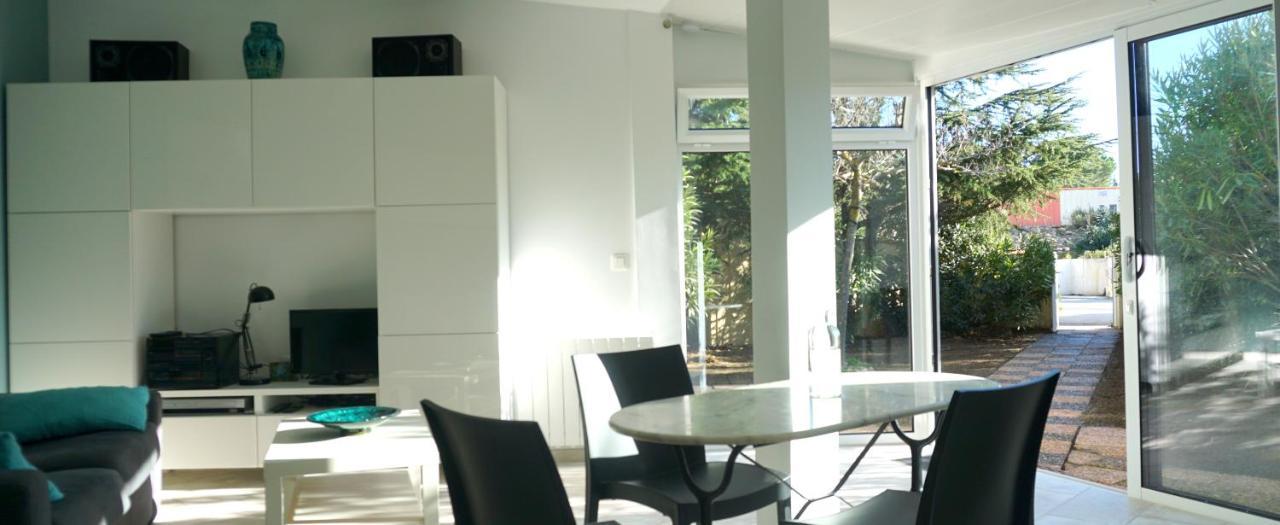 Maison Jardin Wifi - Climatisation - 100 M Plage Sauvage - 20 Min Perpignan Torreilles Kültér fotó
