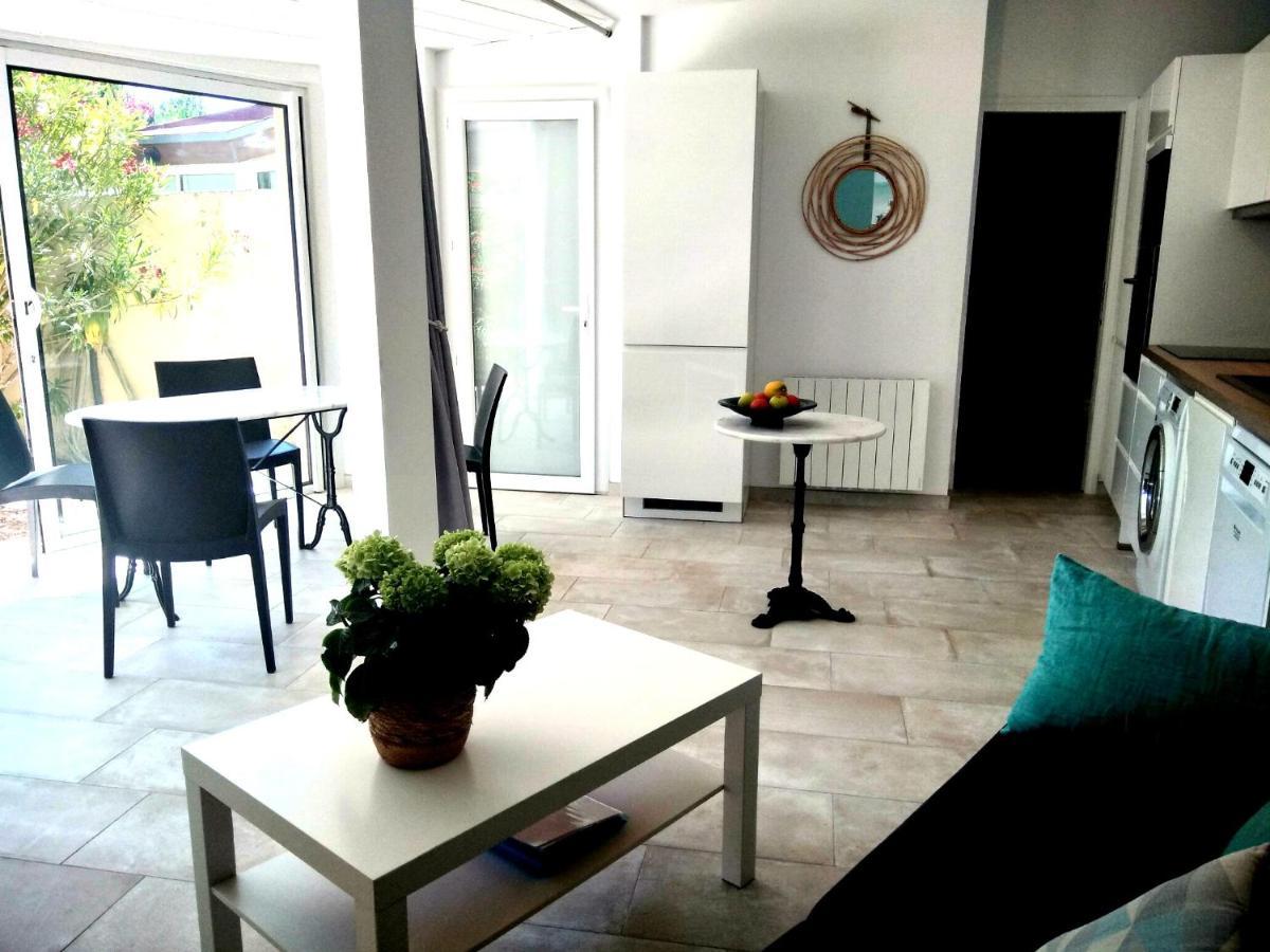 Maison Jardin Wifi - Climatisation - 100 M Plage Sauvage - 20 Min Perpignan Torreilles Kültér fotó
