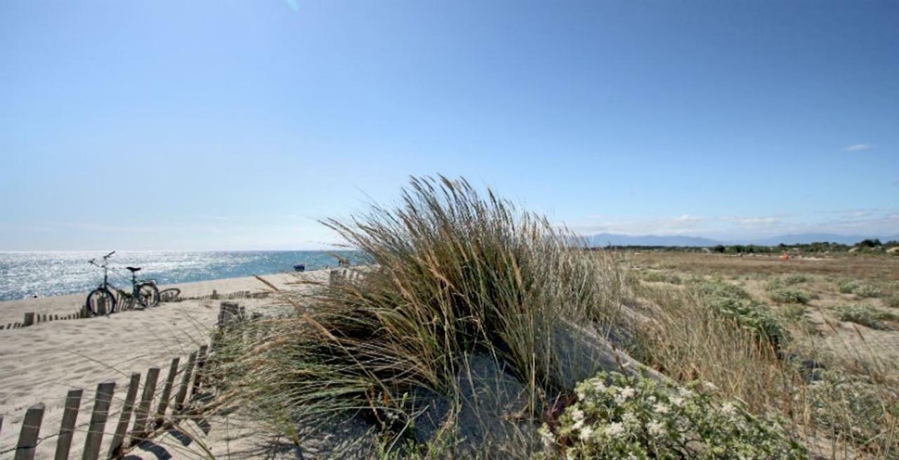 Maison Jardin Wifi - Climatisation - 100 M Plage Sauvage - 20 Min Perpignan Torreilles Kültér fotó