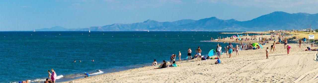 Maison Jardin Wifi - Climatisation - 100 M Plage Sauvage - 20 Min Perpignan Torreilles Kültér fotó